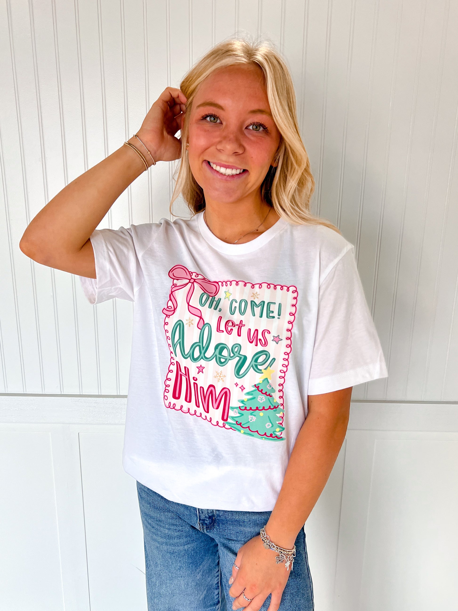 Come Let Us Adore Him Design-TOP-This Wild Life Wholesale-Tops Collection-The Twisted Chandelier