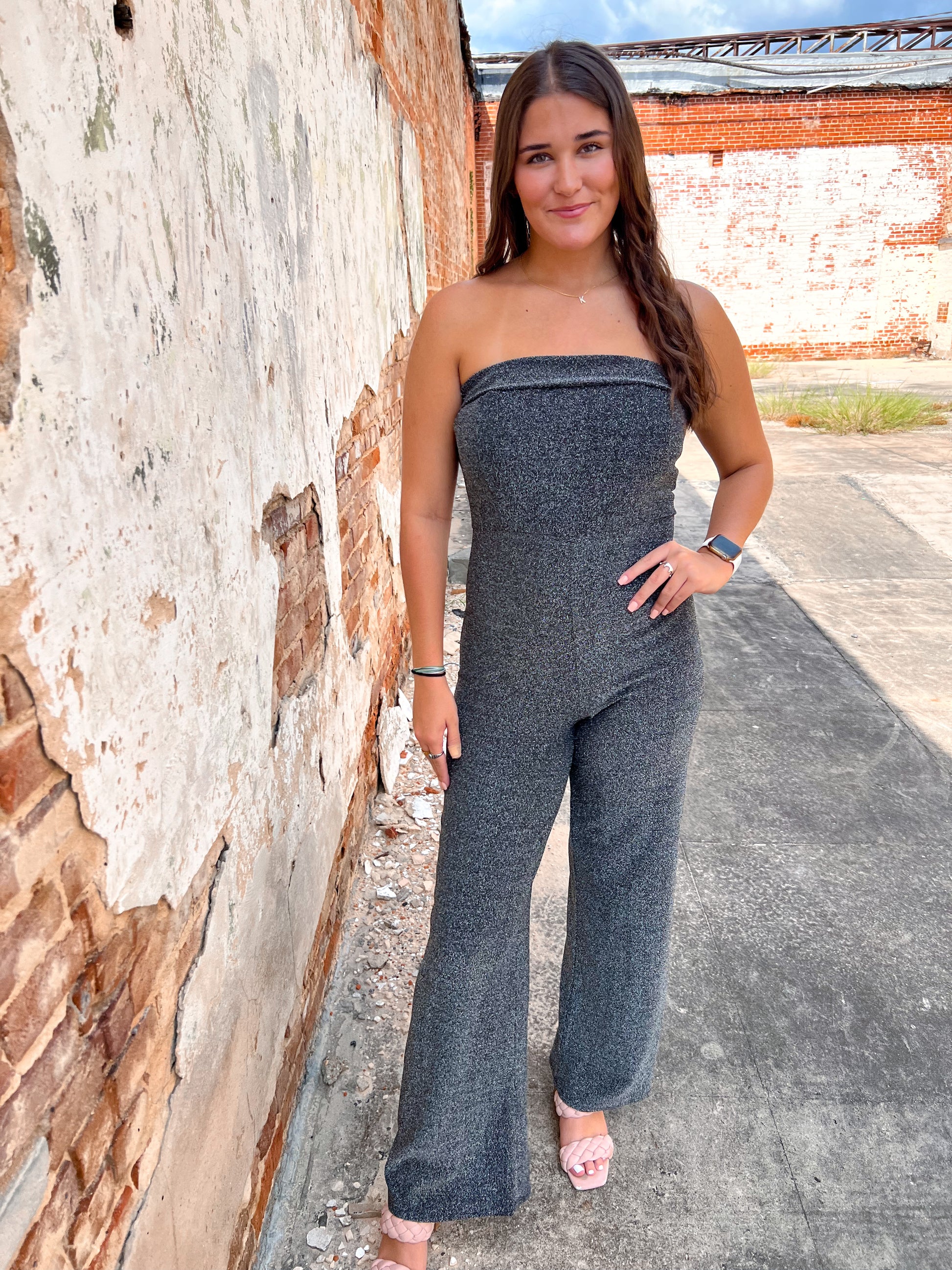Amelia Bodycon Strapless Jumpsuit-Jumpsuits & Rompers-The Vintage Shop-& Jumpsuits,05/25/24,1st md,DJR,Dresses,FD JAN 24,Max Retail,Rompers-The Twisted Chandelier