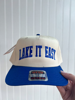 Lake It Easy Embroidery Summer Cap-Trucker Hat-D&E Threads-FD 04/01/26-The Twisted Chandelier