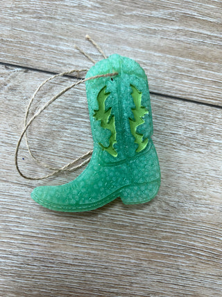Cowboy Boot Car Freshie-Car Freshie-Southern Creek Wholesale-The Twisted Chandelier