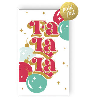 Fa La La Ornament Mini Card-Gift Card-Elum-The Twisted Chandelier