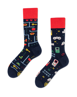 Game Over Socks-Socks-Many Mornings-Men's-The Twisted Chandelier