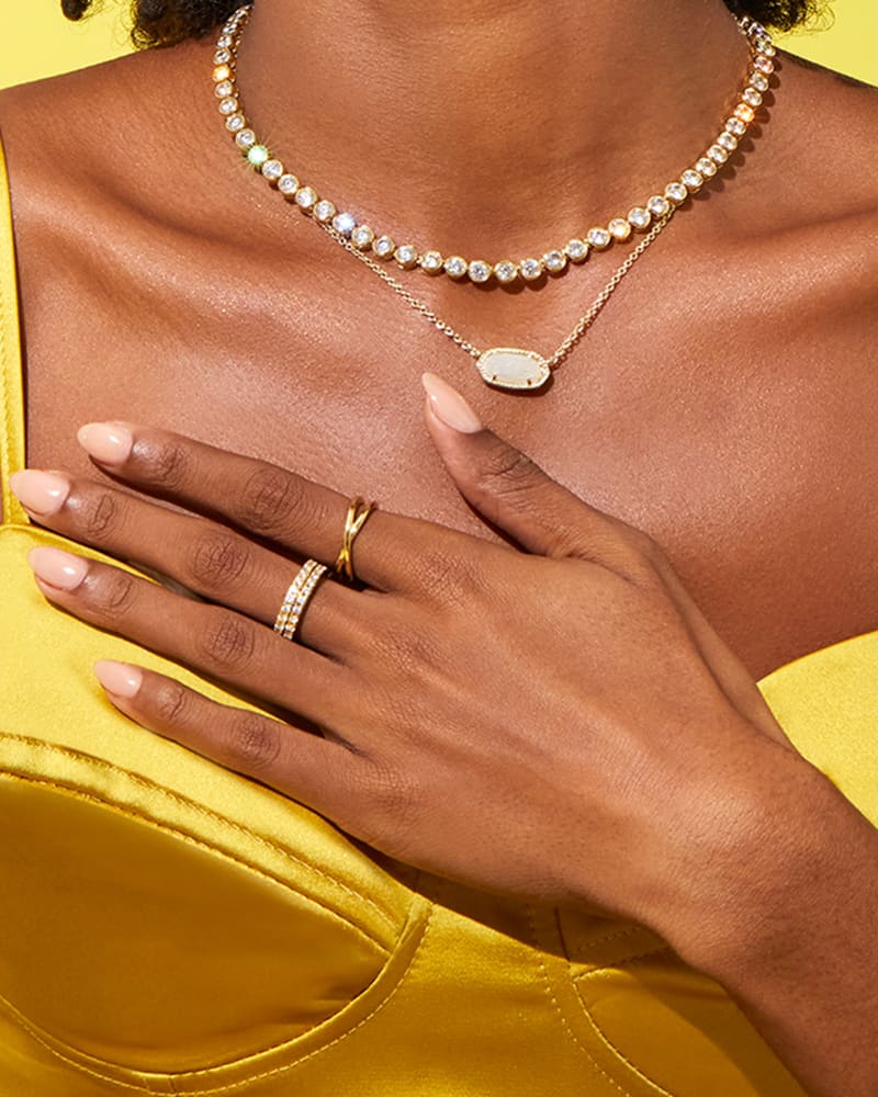 Kendra Scott Livy Ring Set Of 3 Gold Metal Size 8-Rings-Kendra Scott-R1192GLD-The Twisted Chandelier
