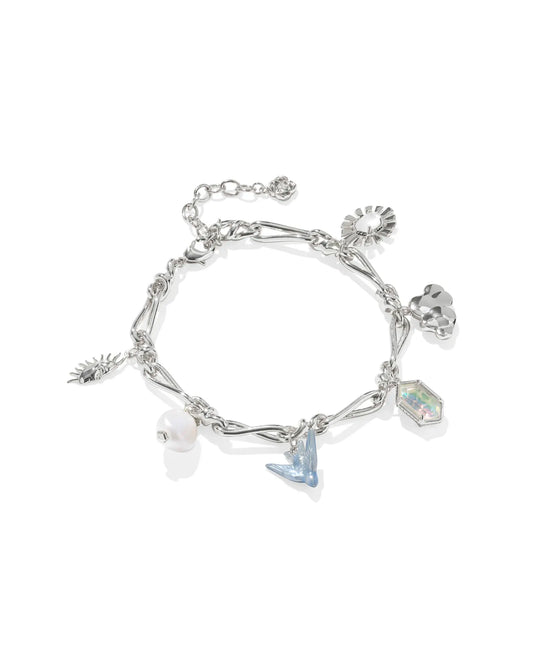 Kendra Scott Melody Charm Bracelet Silver Neutral Mix-Bracelets-Kendra Scott-B00268RHD,Sale Kendra Scott-The Twisted Chandelier