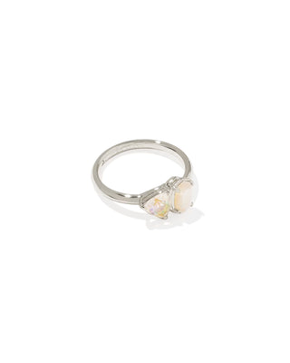 Kendra Scott Tatum Band Ring Silver Neutral Mix 8-Ring-Kendra Scott-R00176RHD-The Twisted Chandelier