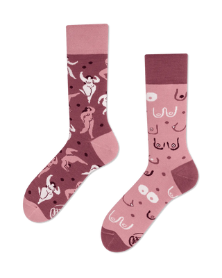 Simply the Breast Socks-Socks-Many Mornings-Men's-The Twisted Chandelier