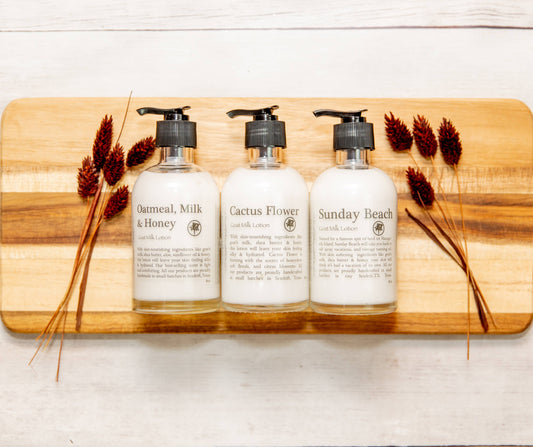 Simplified 8 oz Goat Milk Lotion - Caribbean Coconut-Simplified Soap-The Twisted Chandelier