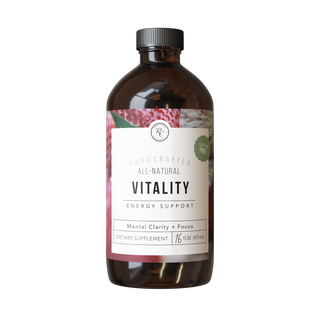 Rowe Casa Vitality | Energy Support | 16 oz-Rowe Casa Organics-Decaffeinated-The Twisted Chandelier