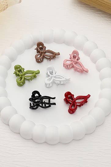 Mini Bow Hair Clips-JOSSLYN by wall to wall-The Twisted Chandelier
