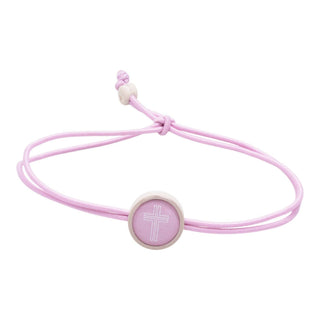 Tap To Pray® Survivor Series Bungee Bracelet-Tap To Pray-Lotus + Cross-The Twisted Chandelier