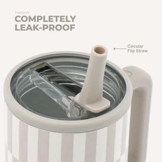 Latte HydroJug 32 oz Traveler Tumbler-HydroJug-The Twisted Chandelier