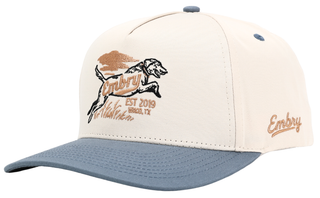 Men's Cream/Blue - Retriever Hat-Hat-Embry Outdoors-Men's-The Twisted Chandelier