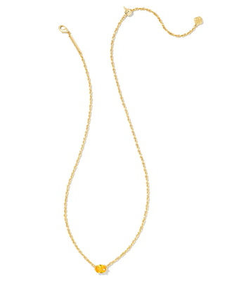Kendra Scott Cailin Crystal Pendant Necklace Gold Golden Yellow Crystal-Necklaces-Kendra Scott-N1941GLD-The Twisted Chandelier
