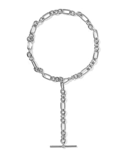 Kendra Scott Embry Link and Chain Necklace Silver-Necklace-Kendra Scott-The Twisted Chandelier