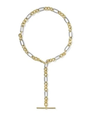 Kendra Scott Embry Link and Chain Necklace Mixed Metal-Necklace-Kendra Scott-The Twisted Chandelier