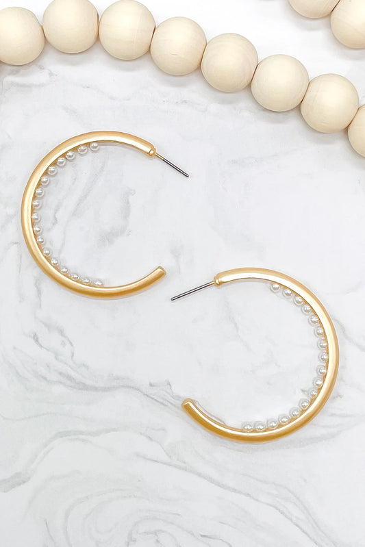 Karin Hoop Earrings- Gold-Hoop Earrings-MY GIRL IN LA-The Twisted Chandelier