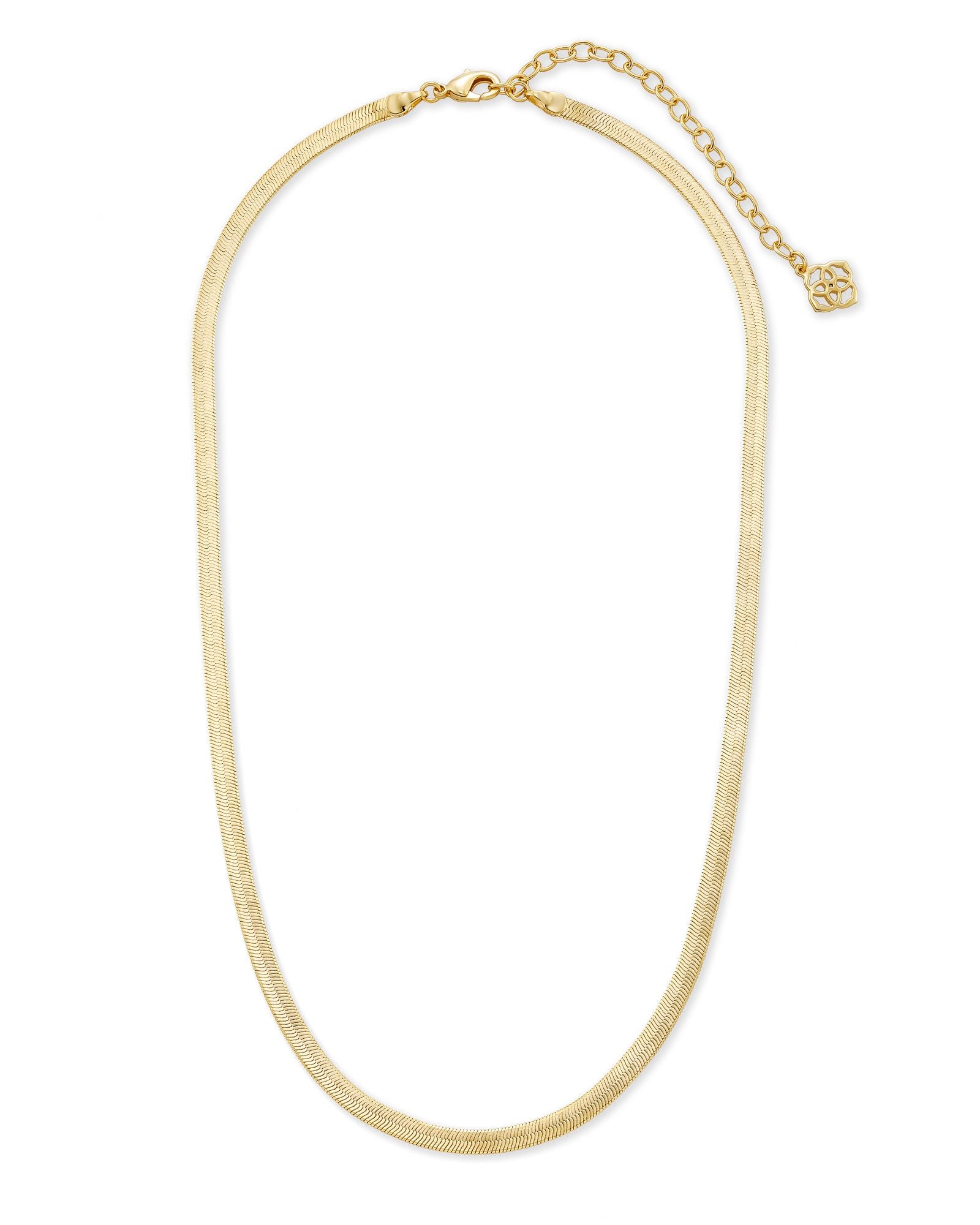 Kendra Scott Kassie Chain Necklace Gold Metal-Necklaces-Kendra Scott-KS,N1717GLD-The Twisted Chandelier