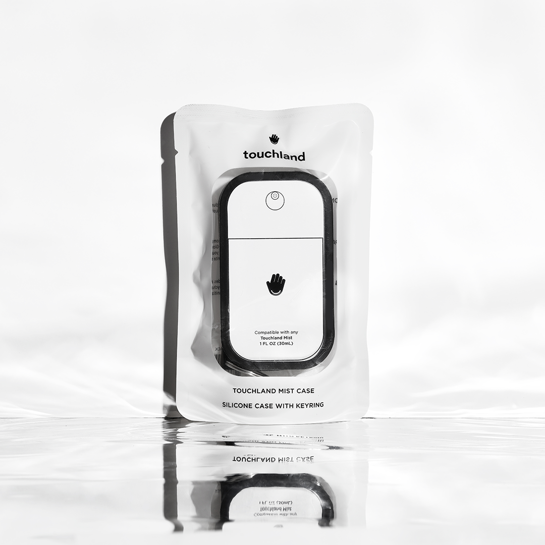 Touchland Mist Case Jet Black-Hand Sanitizer Case-Touchland-The Twisted Chandelier