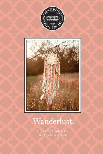 Wanderlust Scented Sachet-Home Fragrances-Bridgewater-The Twisted Chandelier